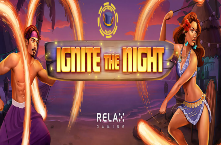 Ignite The Night slot at Roobet