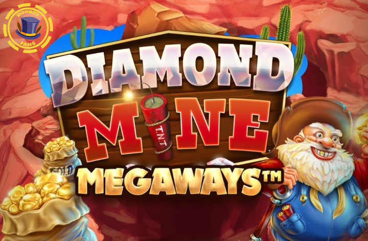 Diamond Mine Megaways slot at Roobet