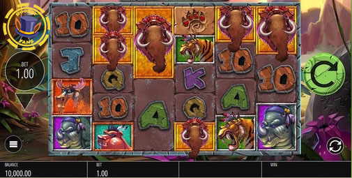 Primal Megaways slot at Roobet