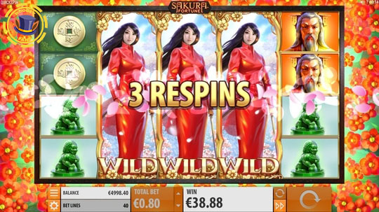 Sakura Fortune Slot at Roobet