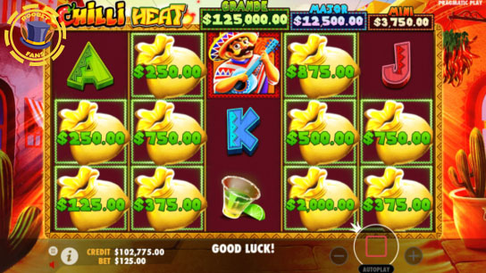 Chilli Heat slot at Roobet 