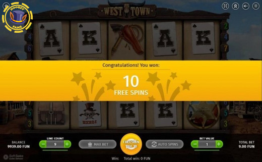 West Town slot at Roobet