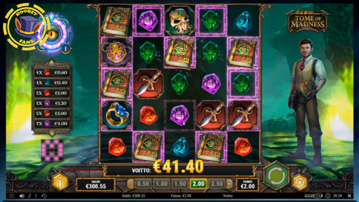 Tome of Madness slot at Roobet