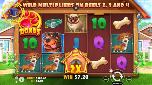 The Dog House slot at Roobet