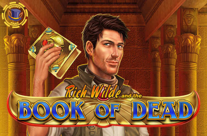 Book of Dead slot at Roobet