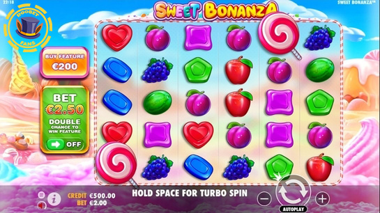 Sweet Bonanza slot at Roobet