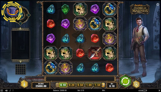 Tome of Madness slot at Roobet