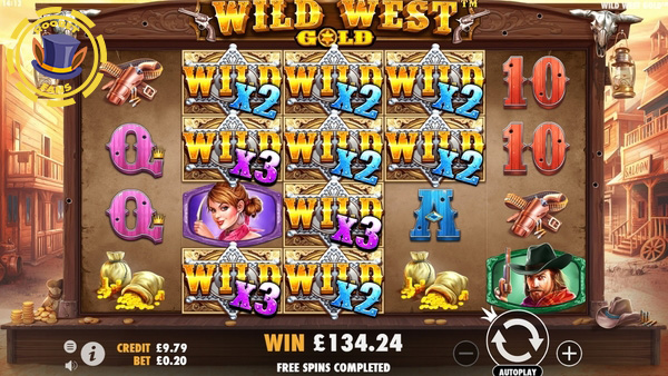 Wild West Gold slot at Roobet