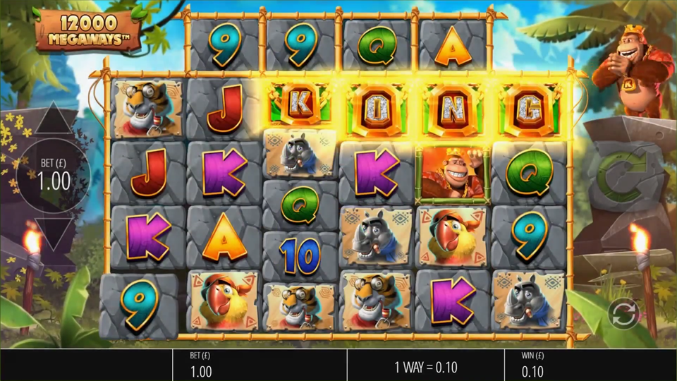 Return of Kong Megaways Slot at Roobet