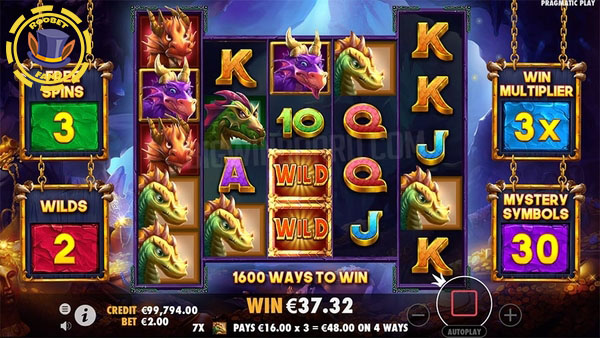 Drago: Jewels of Fortune slot at Roobet 
