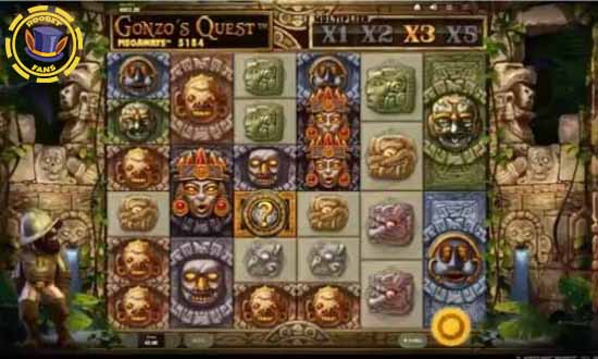 Gonzo's Quest Megaways slot at Roobet