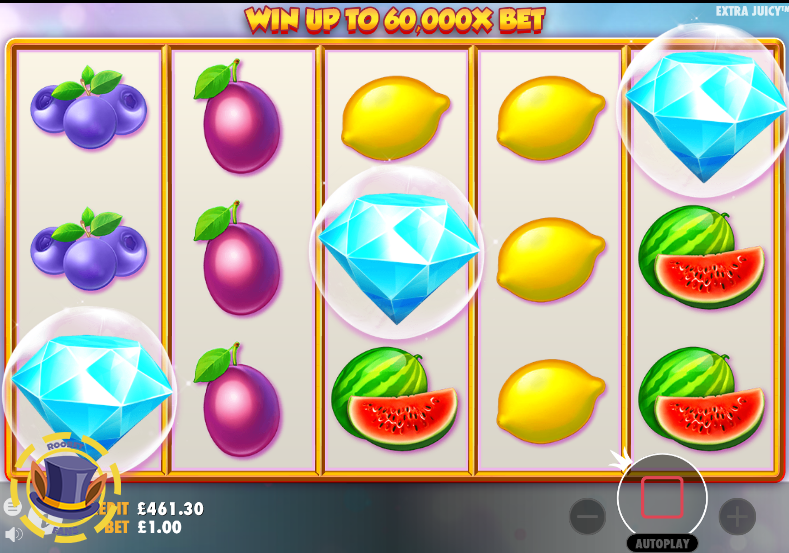 Extra Juicy Slot at Roobet